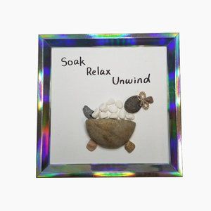 Pebble Art Picture - Bathroom